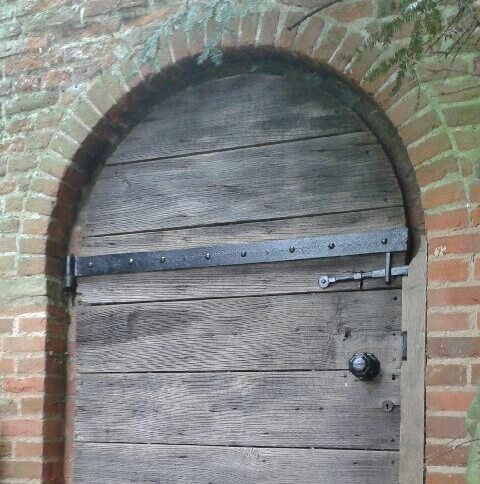 Old oak door