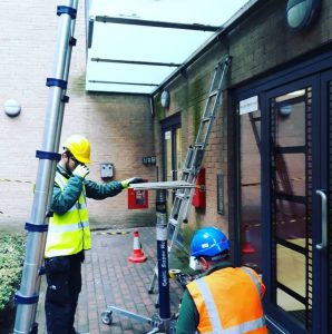 Glass installation