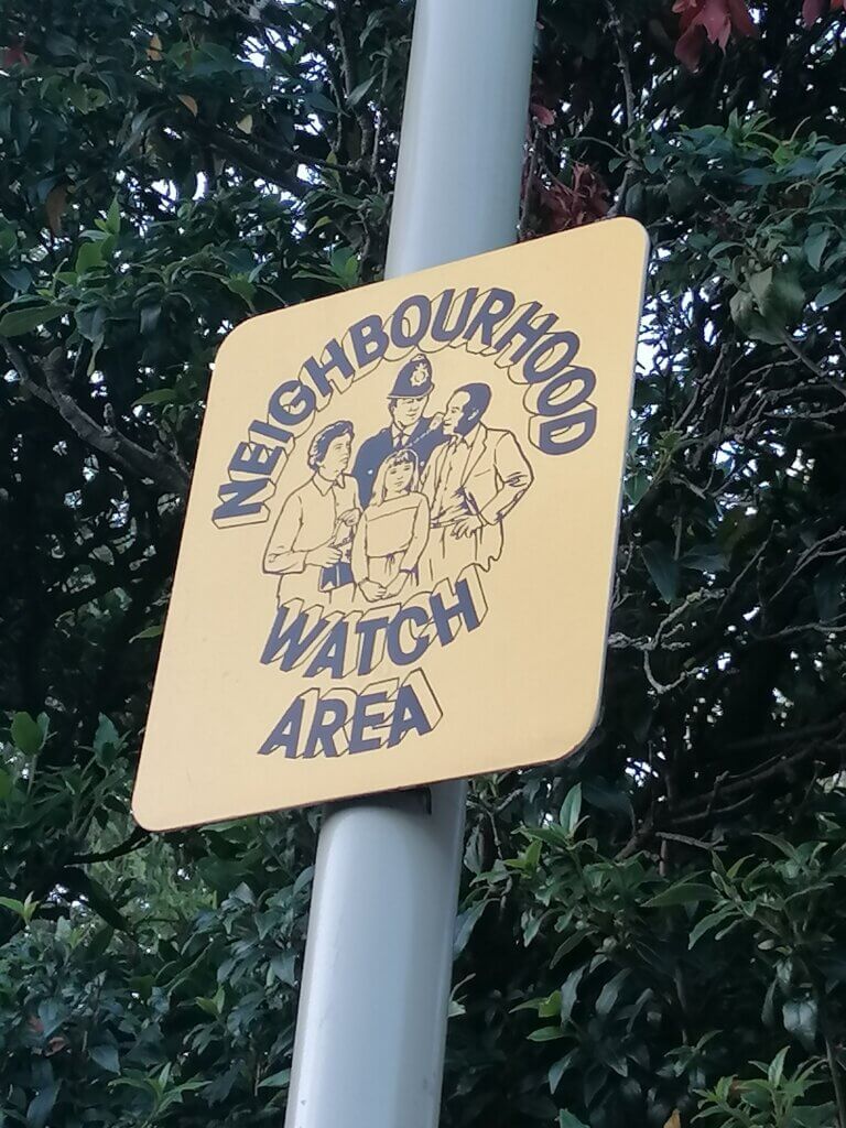 local saftey sign