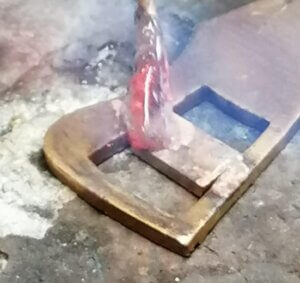 Leaver being produced