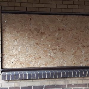 window boarding completed in Reading