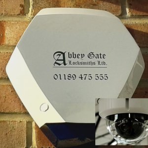 Abbeygate locksmiths bell box in Newbury, West Berkshire